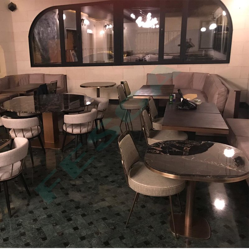 Toros Black Cafe Table